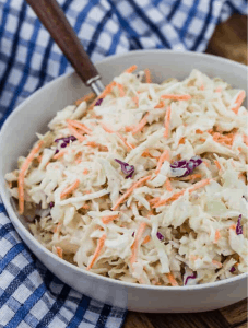 Creamy dairy free Coleslaw