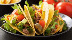 meatless taco, vegan, vegetarian friendly