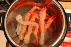 King Crab legs Instant pot