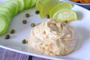 Cream Cheese Salmon Dip Dairy Free