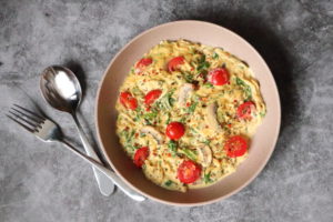 Mushroom and Cheese Ramen Noodles Dairy Free