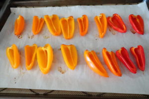 Stuffed Mini Sweet Pepper Poppers Dairy Free