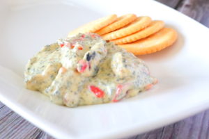 vegan cream cheese seafood dip dairy free recipe