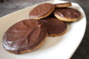 Chocolate Covered Digestive Biscuit Vegan GF Recipe