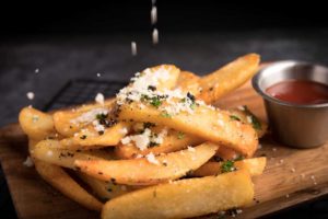 Crispy_French_Fries with Cheese recipe vegan gf