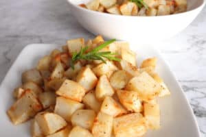 Crispy Rosemary Hash Brown Potatoes Air Fried