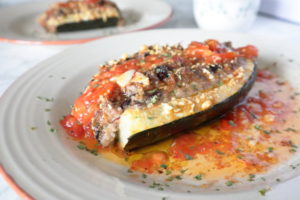 Large stuffed zucchini recipe vegan gluten free
