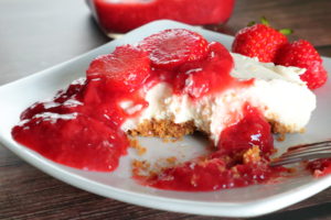 No Bake Cheesecake - Gluten Free Vegan