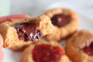 Almond Thumbprint Cookies Vegan Gluten Free